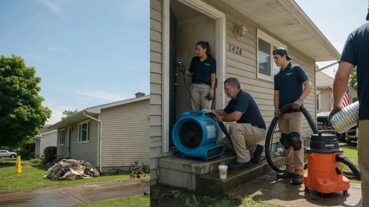 Water Damage Restoration in Greenfield, IL near me